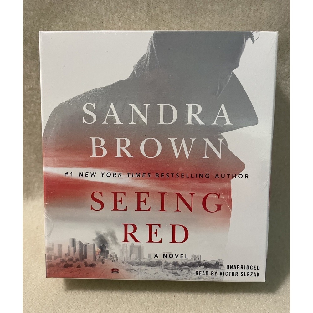 Seeing Red by Sandra Brown UNABRIDGED CD AUDIOBOOK~13 HRS ON 12 CDs NEW